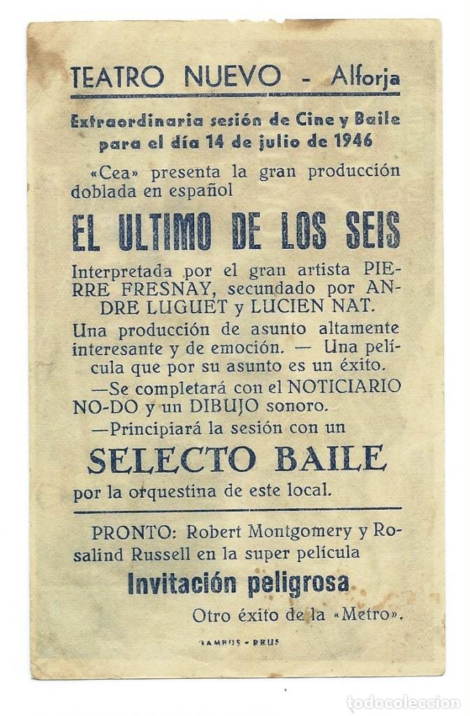 Cine: El &uacute;ltimo de los Seis - Foto 2