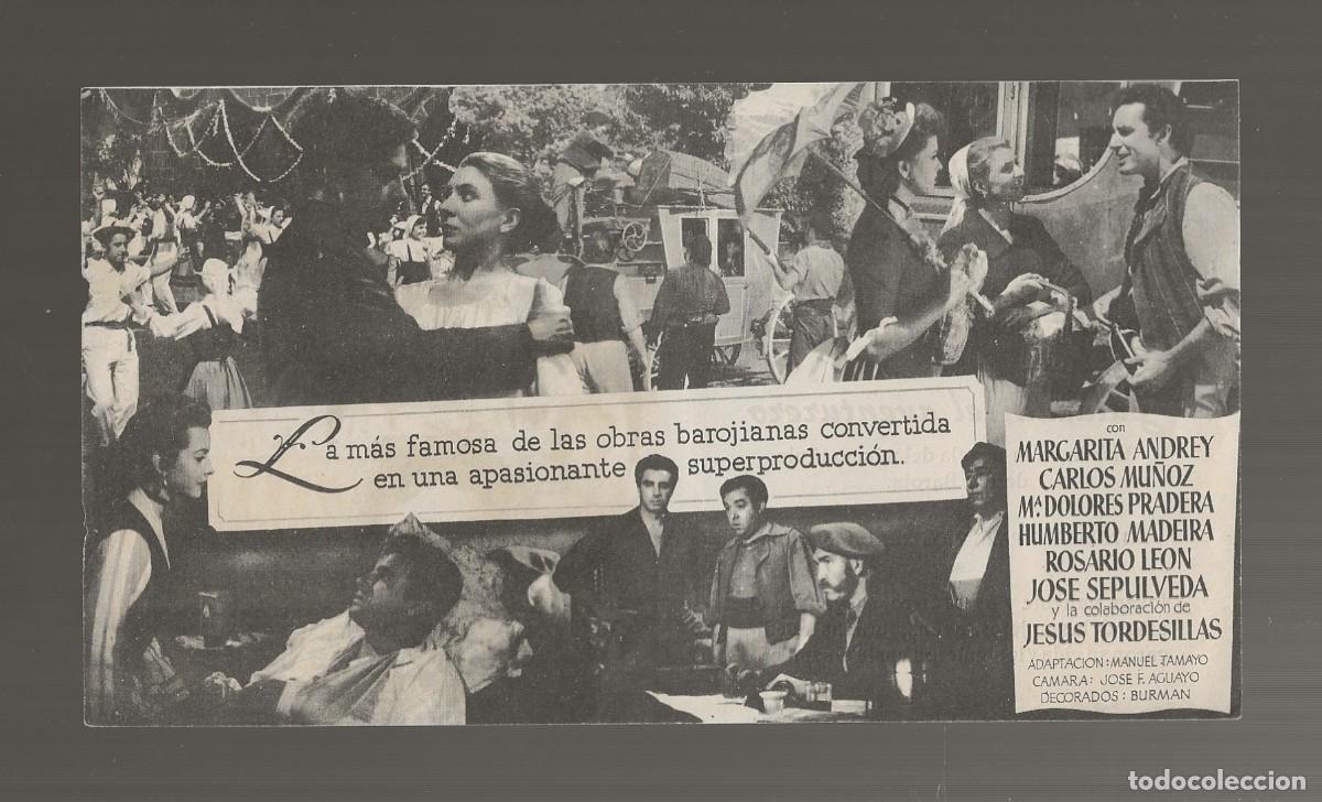 Cine: ZALACAIN EL AVENTURERO - PROGRAMA DE MANO DOBLE EXCELENTE ESTADO - Foto 2