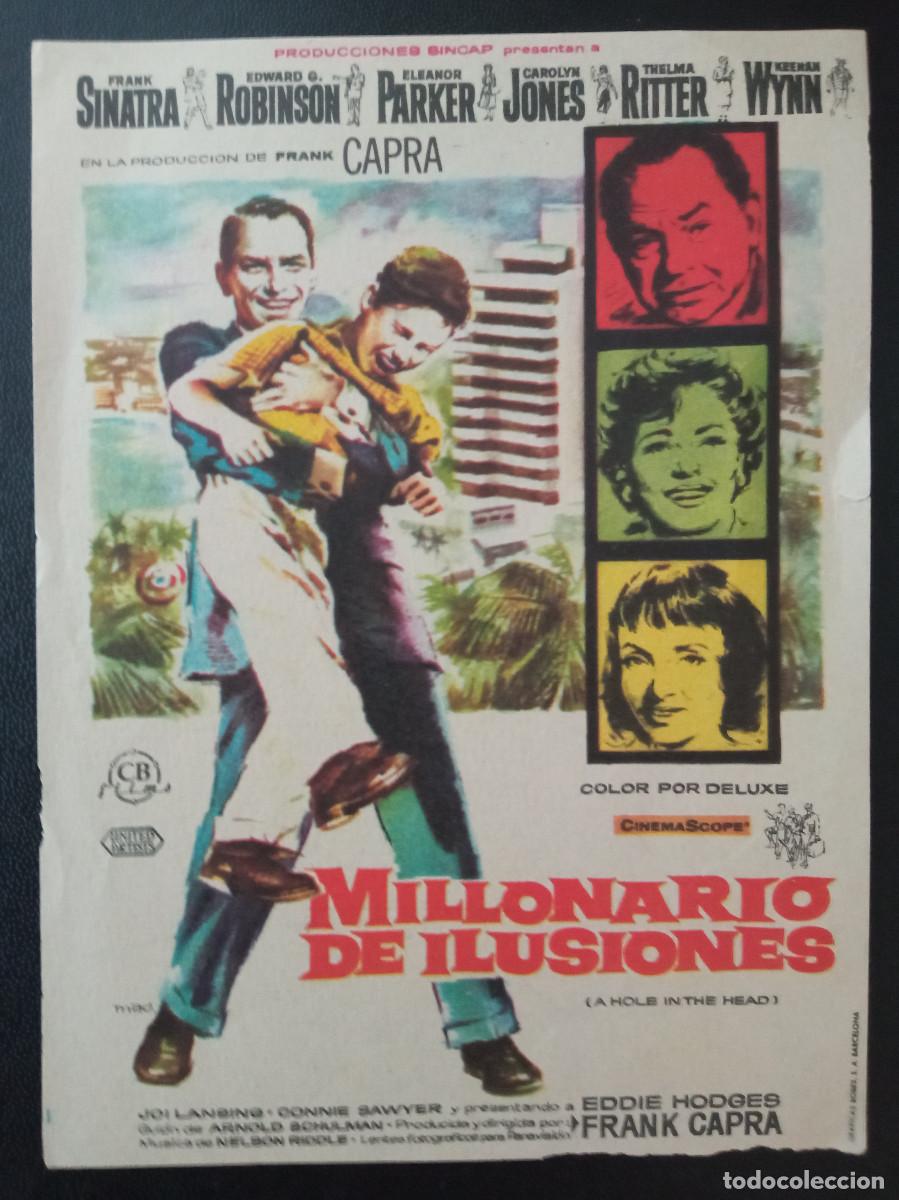 Cine: MILLONARIO DE ILUSIONES, FRANK SINATRA - Foto 1