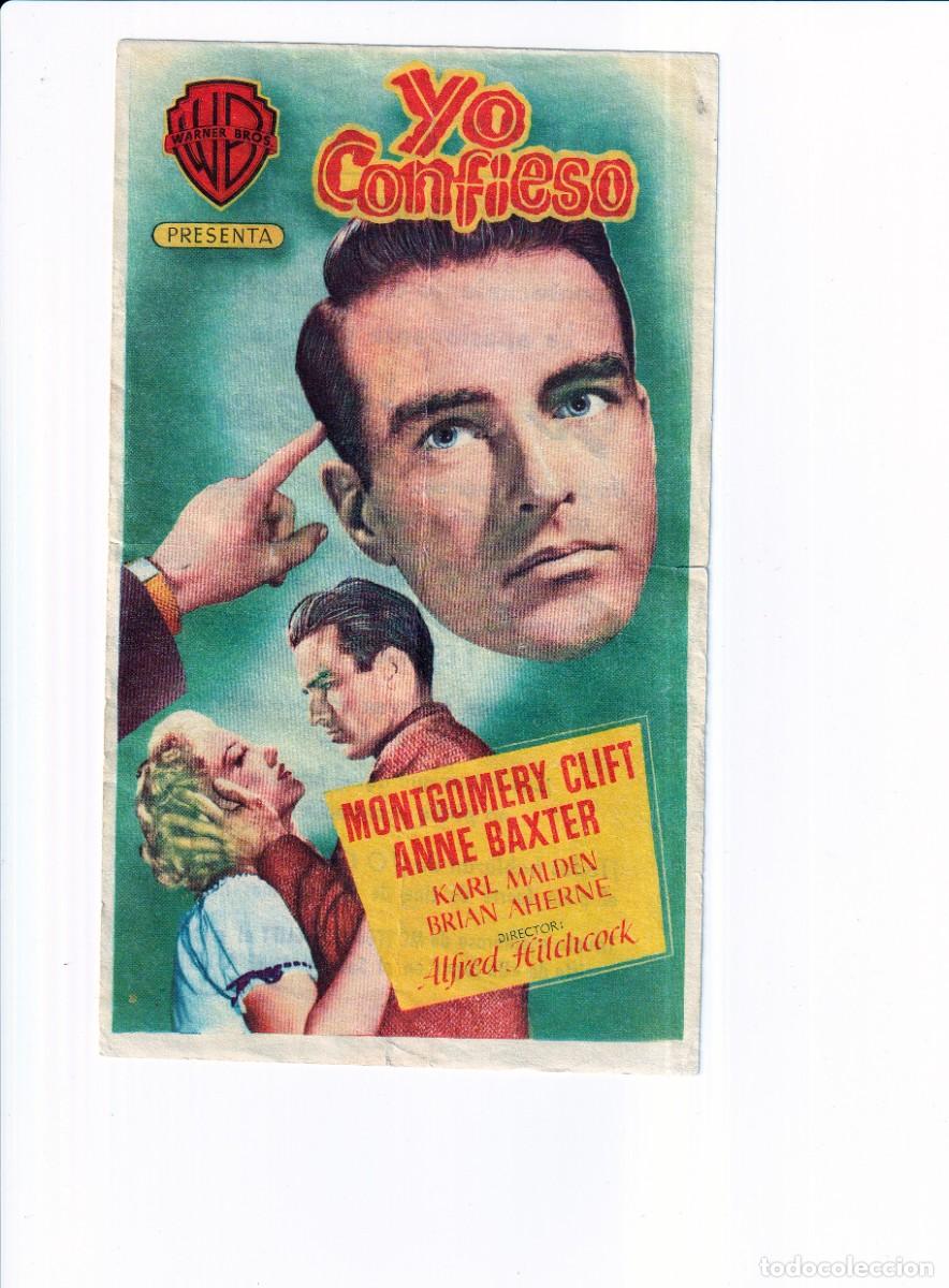 Cine: YO CONFIESO .- MONTGOMERY CLIF - Foto 1
