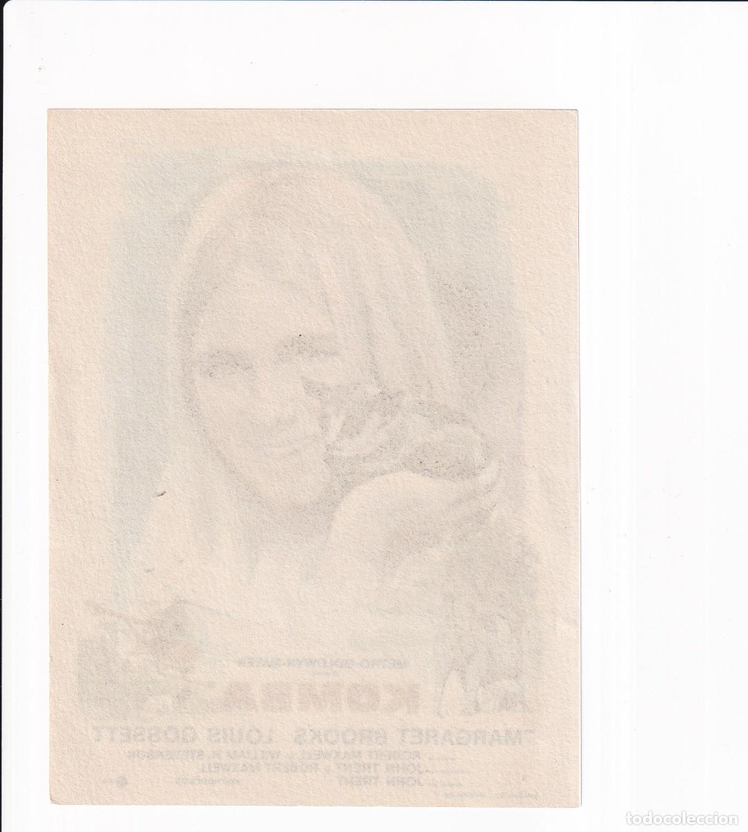 Cine: KOMBA .- MARGARET BROOKS - Foto 2