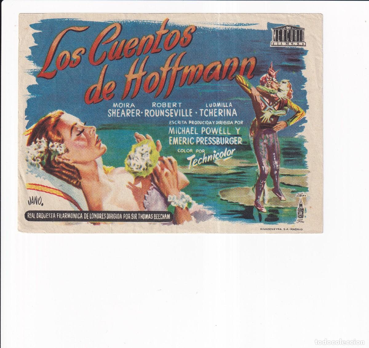 Cine: LOS CUENTOS DE HOFFMANN .- MOIRA SHEARER - Foto 1