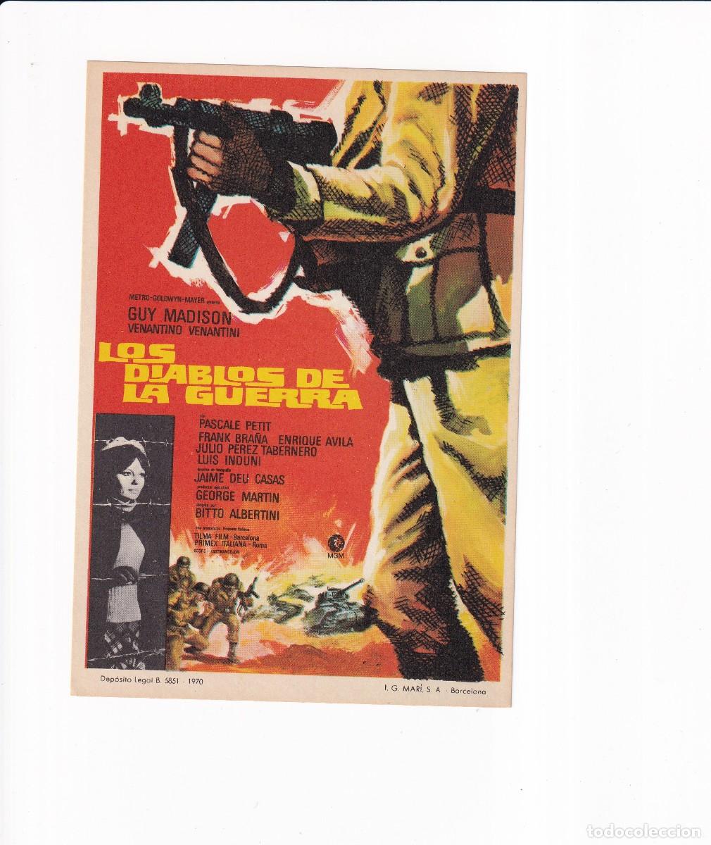 Cine: LOS DIABLOS DE LA GUERRA .- GUY MADISON - Foto 1