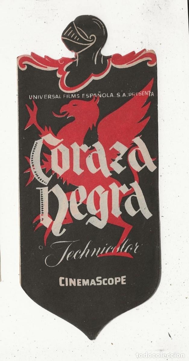 Cine: CORAZA NEGRA - PROGRAMA DE MANO TROQUELADO - Foto 1