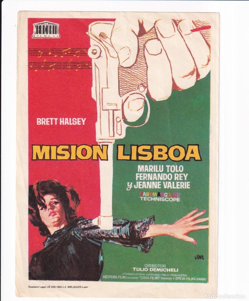 Cine: MISION LISBOA .- BRETT HALSEY - Foto 1