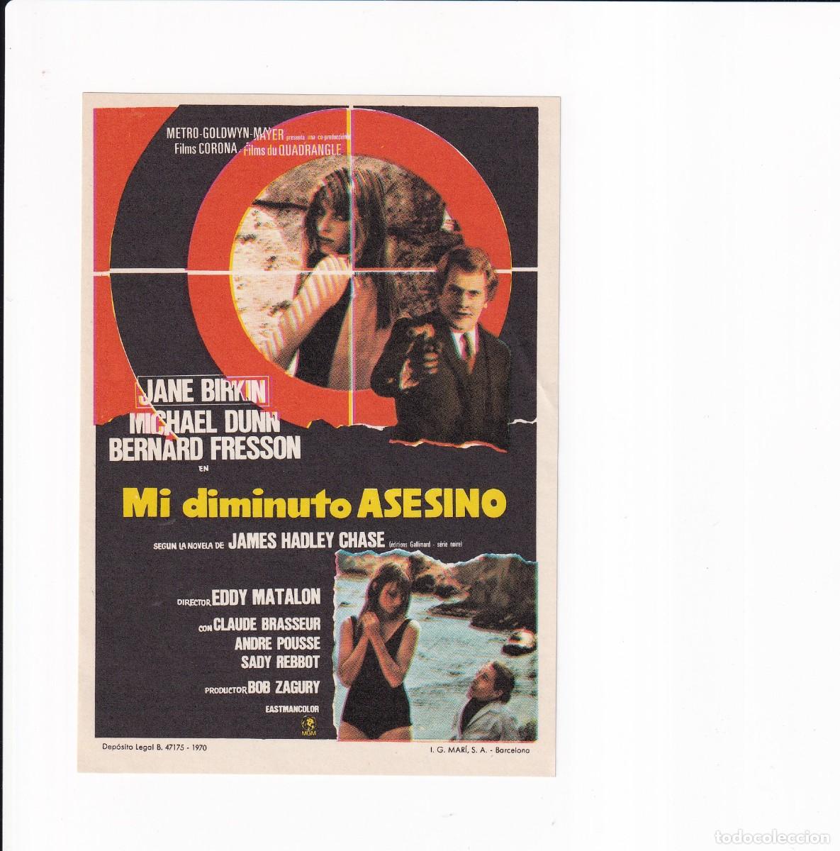 Cine: MI DIMINUTO ASESINO .-JANE BIKYN - Foto 1