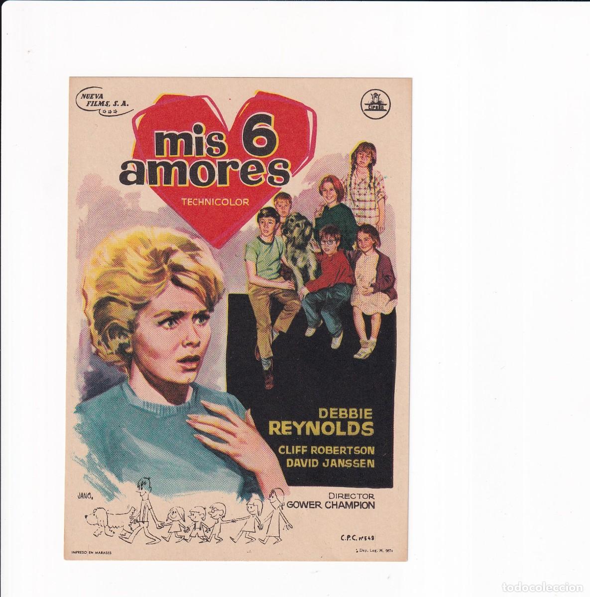 Cine: MIS 6 AMORES .- DEBBIE REYNOLDS - Foto 1
