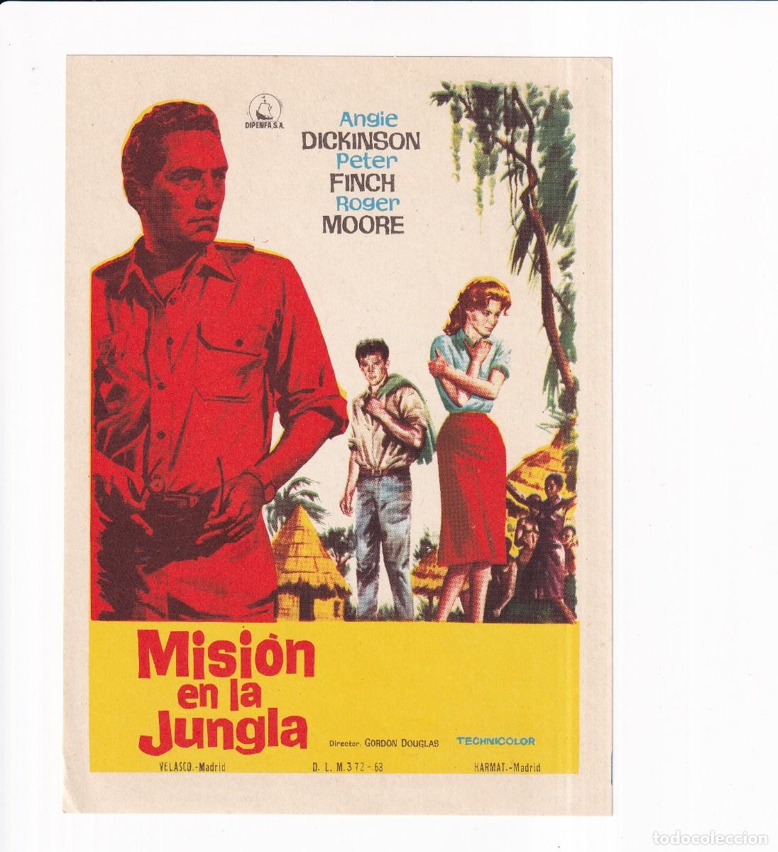 Cine: MISION EN LA JUNGLA .- ANGIE DICKINSON - Foto 1