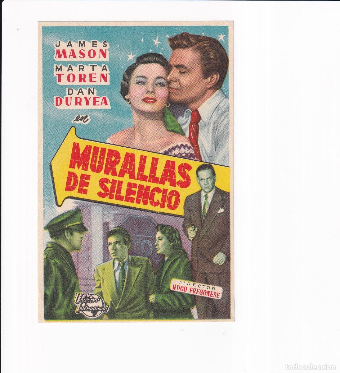 Cine: MURALLAS DE SILENCIO .- JAMES MASON - Foto 1