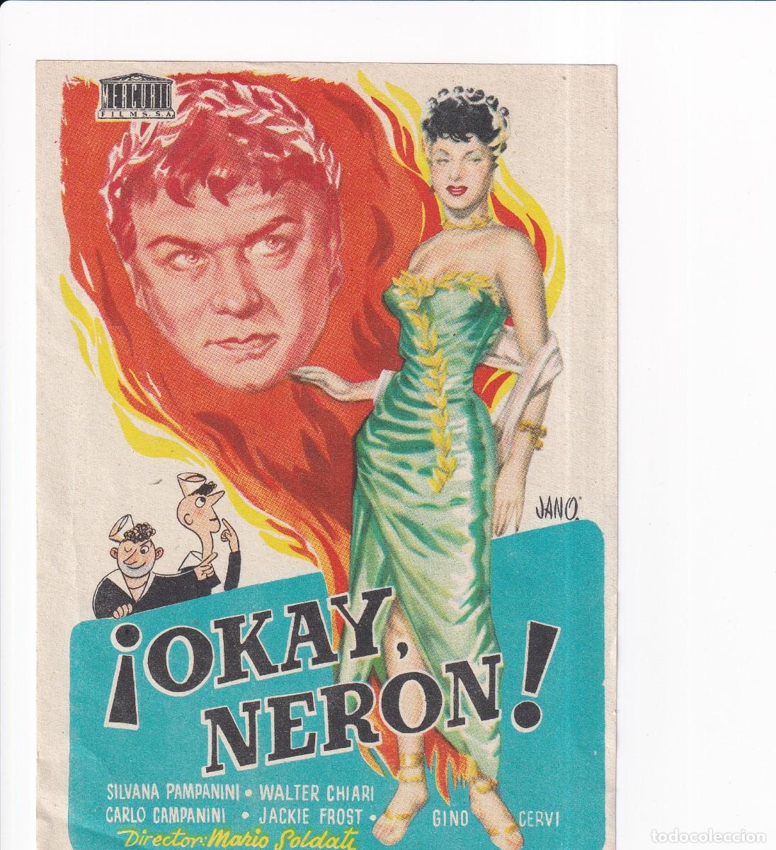 Cine: OKAY NERON .- SILVANA PAMPONINI - Foto 1
