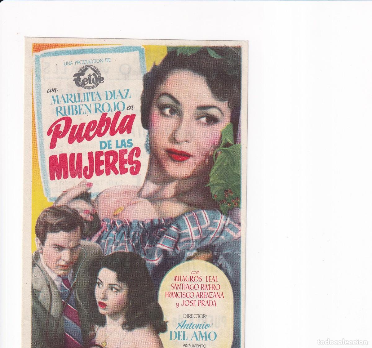 Cine: PUEBLA DE LAS MUJERES .- MARUJITA DIAZ