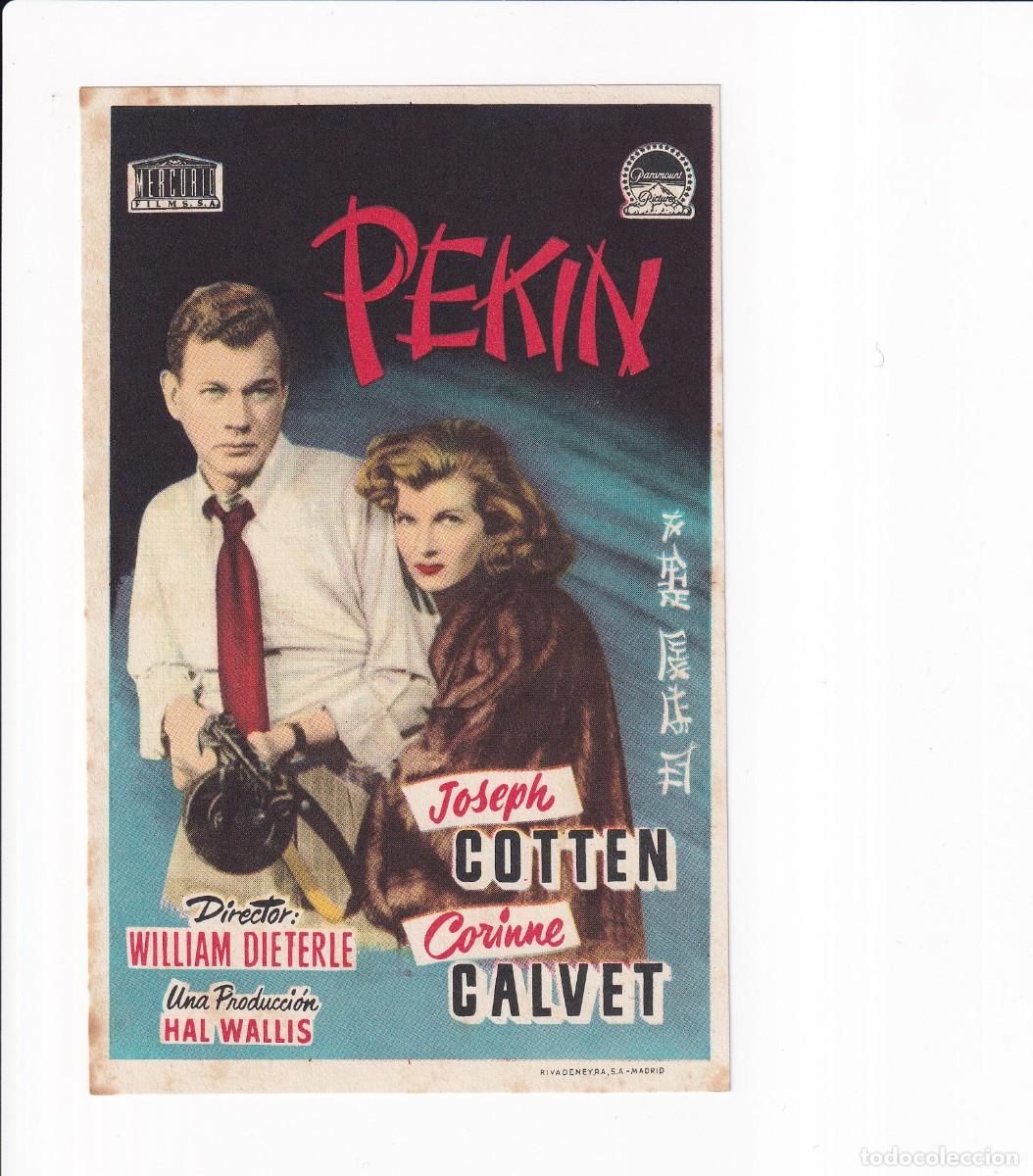 Cine: PEKIN .- JOSEP COTTEN - Foto 1