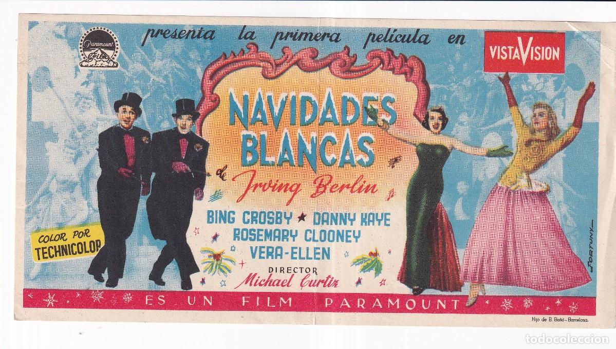 Cine: NAVIDADES BLANCAS .- IRVING BERLIN - Foto 1