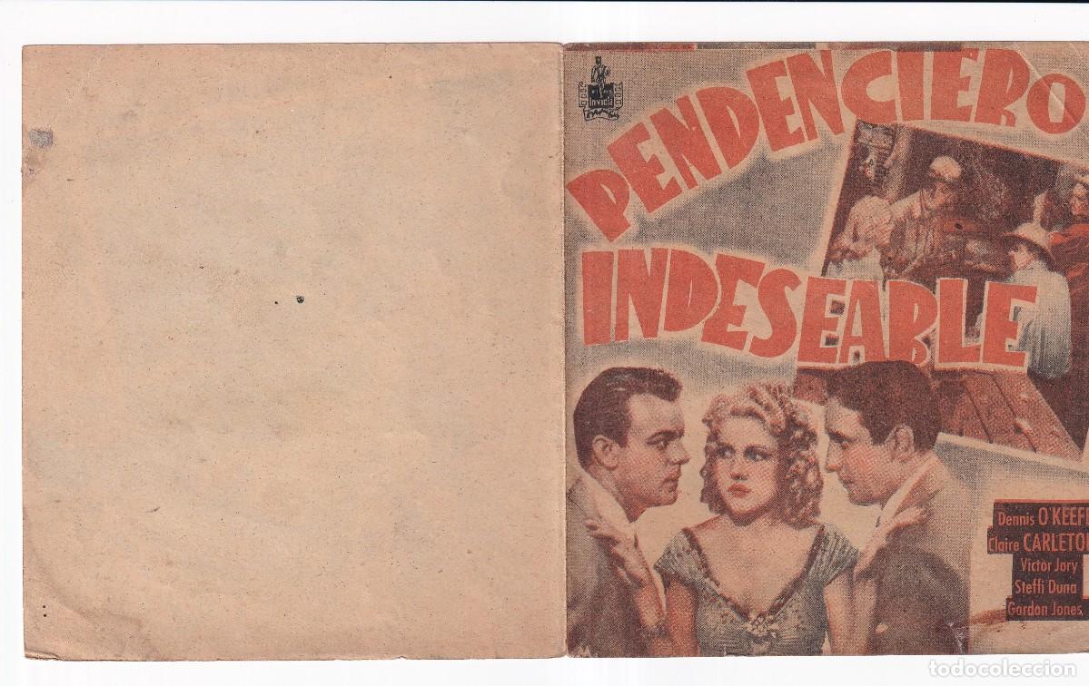 Cine: PENDENCIERO INDESEABLE .- DENNIS OKEEFE - Foto 1