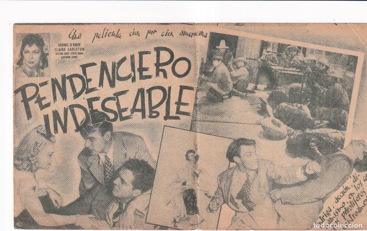 Cine: PENDENCIERO INDESEABLE .- DENNIS OKEEFE - Foto 2