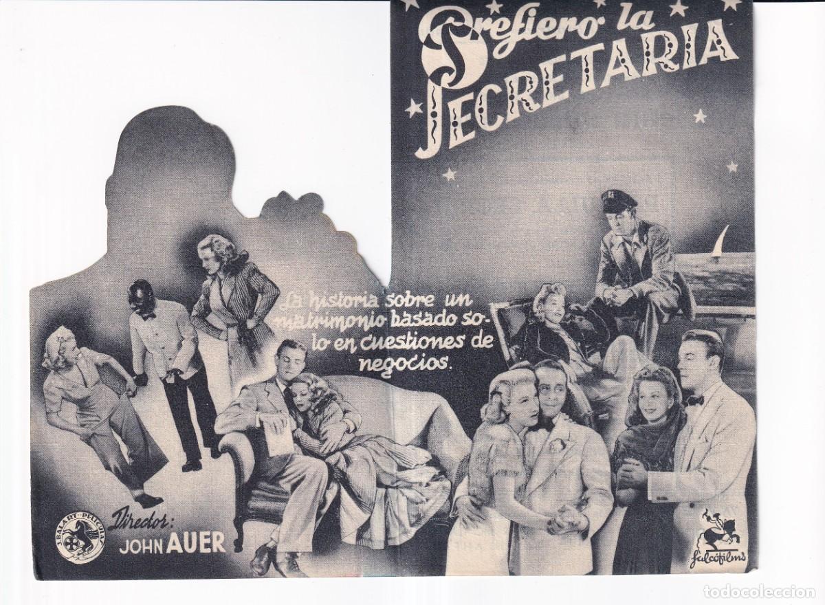 Cine: PREFIERO LA SECRETARIA .- DENNIS OKEEFE - Foto 2