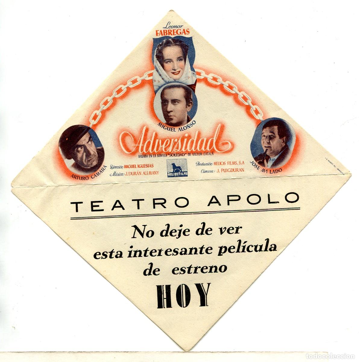 Cine: ADVERSIDAD, con Leonor F&aacute;bregas. - Foto 1