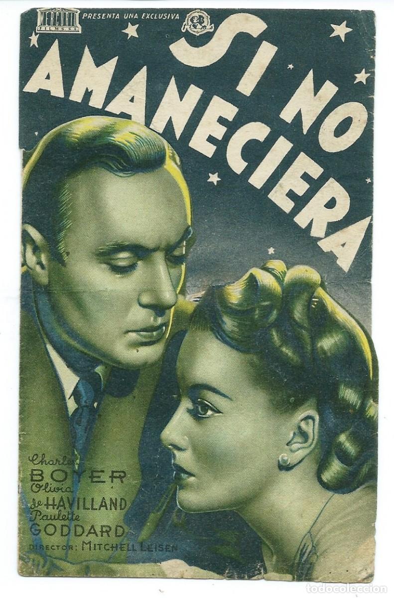 Cine: Si no amaneciera - Foto 1