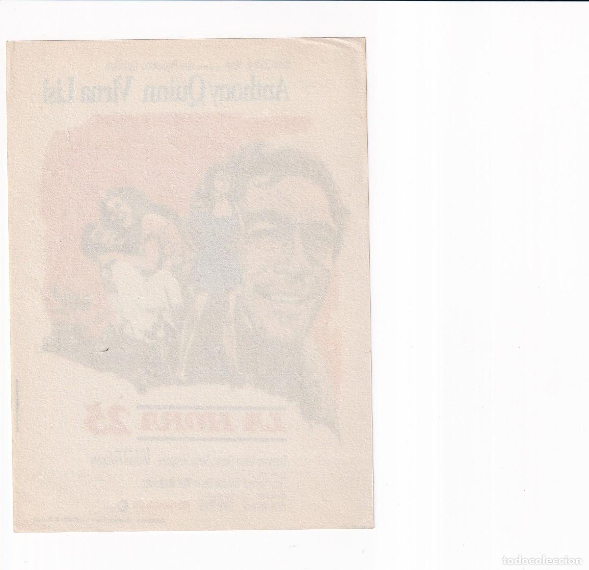 Cine: LA HORA 25 .- ANTHONY QUINN - Foto 2