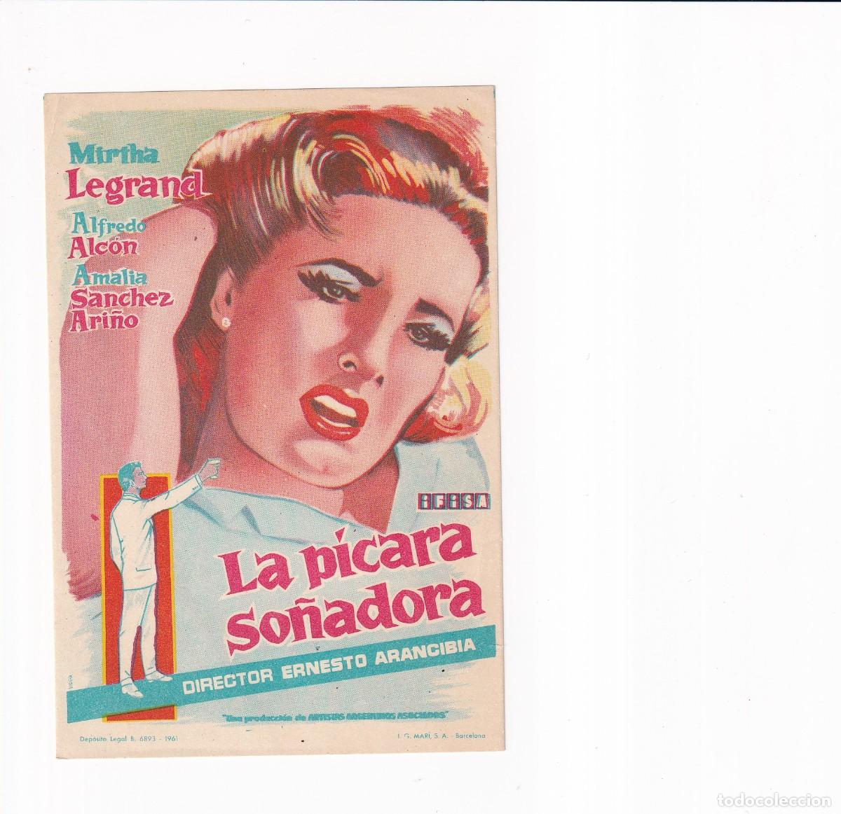 Cine: LA PICARA SO&Ntilde;ADORA .- MIRTHA LEGRAND - Foto 1