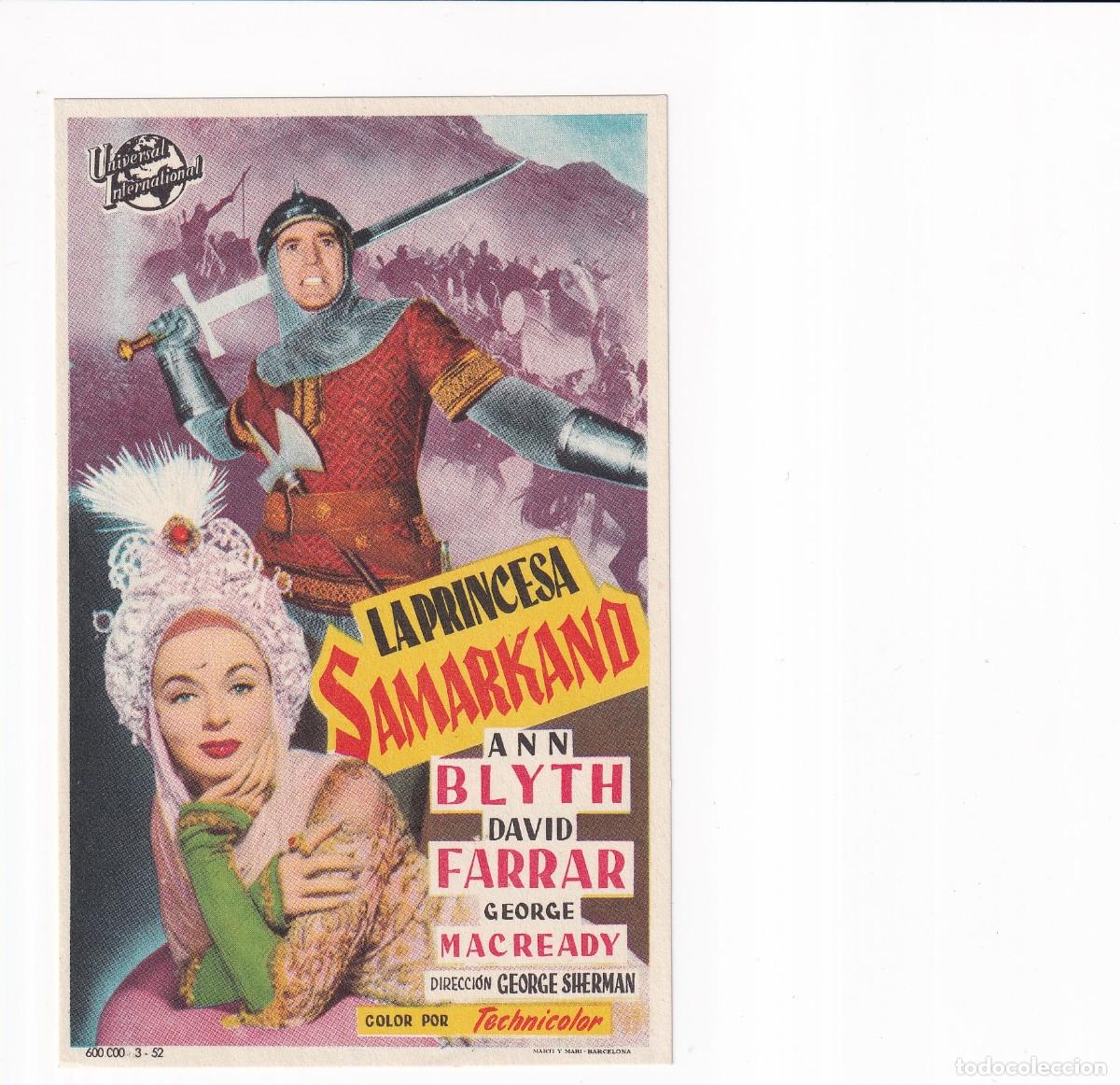 Cine: LA PRINCESA SAMARKAND .- ANN BLYTH - Foto 1