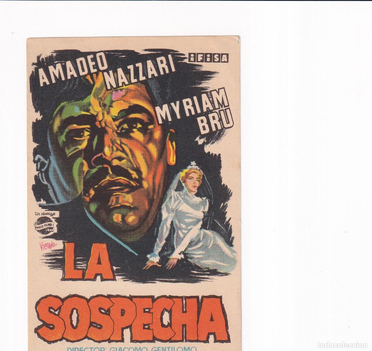 Cine: LA SOSPECHA .- AMADEO NAZZARI - Foto 1