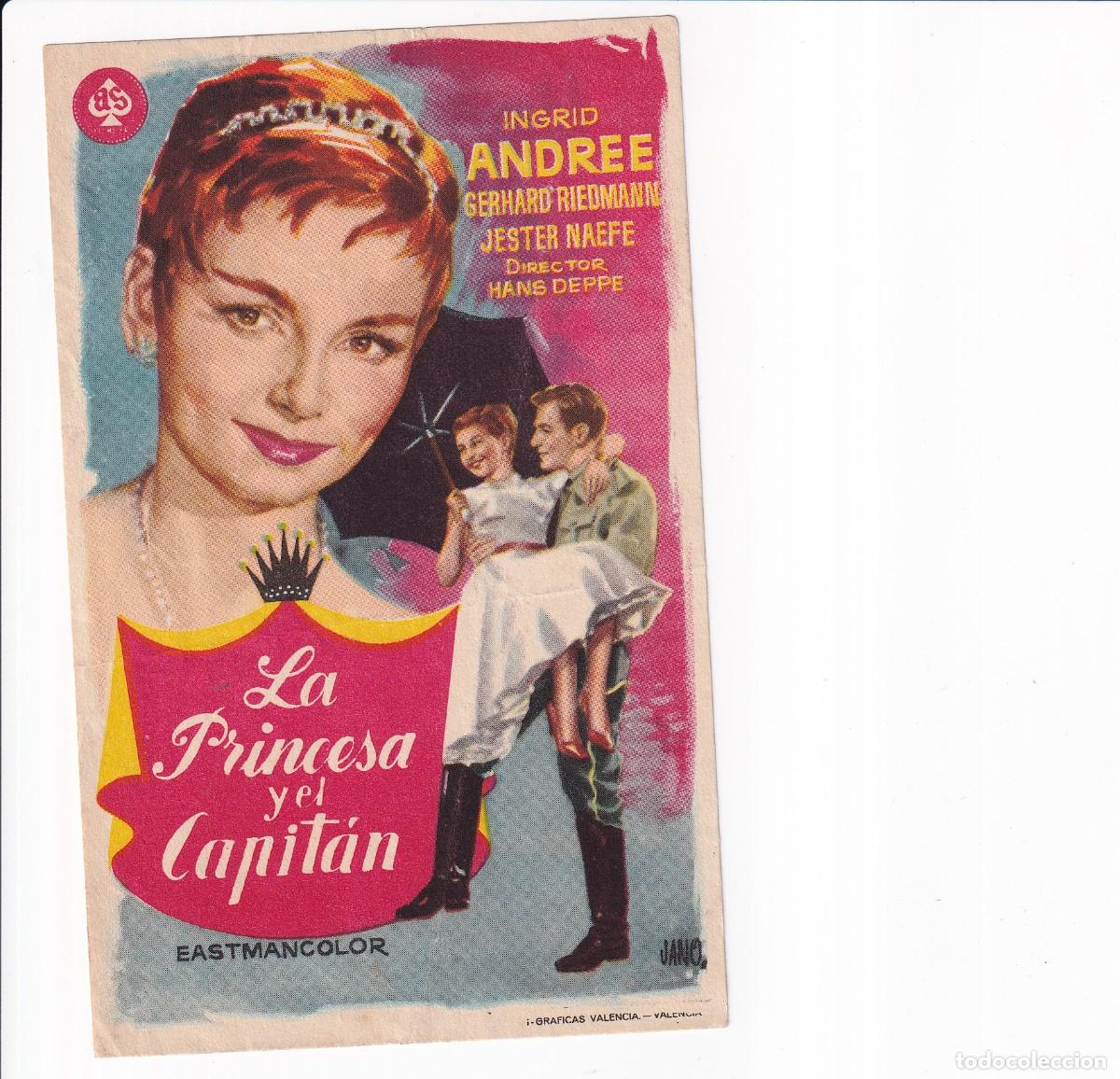 Cine: LA PRINCESA Y EL CAPITAN .- INGRID ANDREE - Foto 1