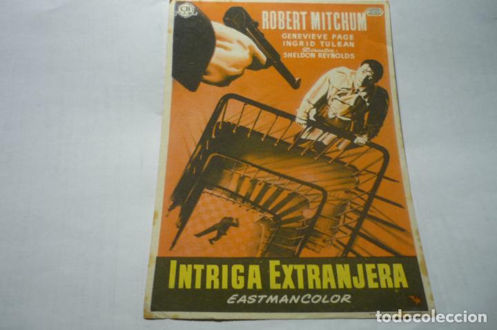 Cine: programa intriga extranjera robert mitchum .-publicidad - Foto 1