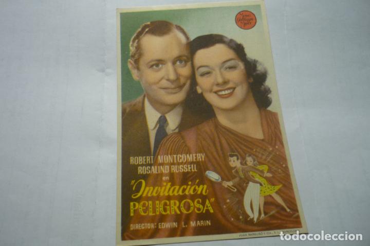 Cine: programa invitacion peligrosa .-rosalind russell - Foto 1