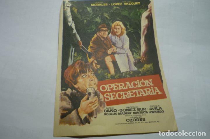 Cine: programa operacion secretaria - gracita morales - Foto 1