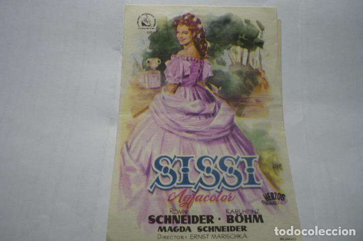 Cine: programa sissi .-rommy schneider publicidad - Foto 1