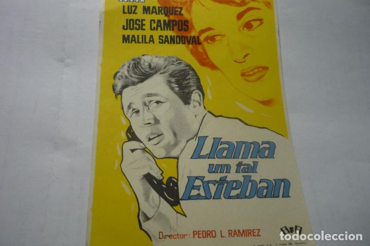 Cine: programa llama un tal esteban ,. -jose campos - Foto 1