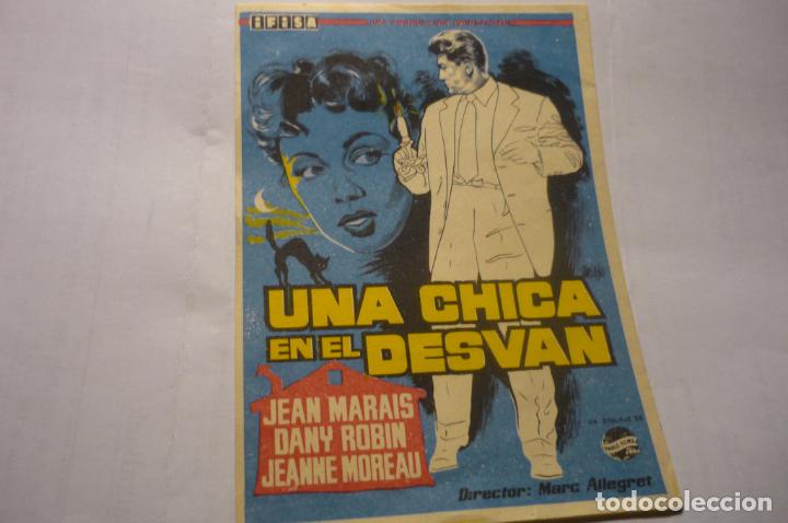 Cine: programa una chica en el desvan .-jean marais - Foto 1