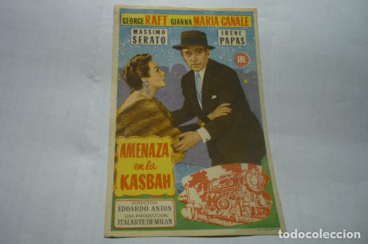 Cine: programa amenaza en la kasbah ,.george raft - Foto 1