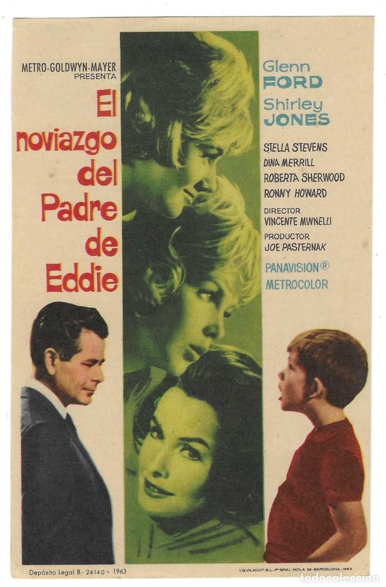 Foglietti di film di film antichi di cinema: Programa Cine. El noviazgo del padre de Eddie. Glend Ford. 19-1779