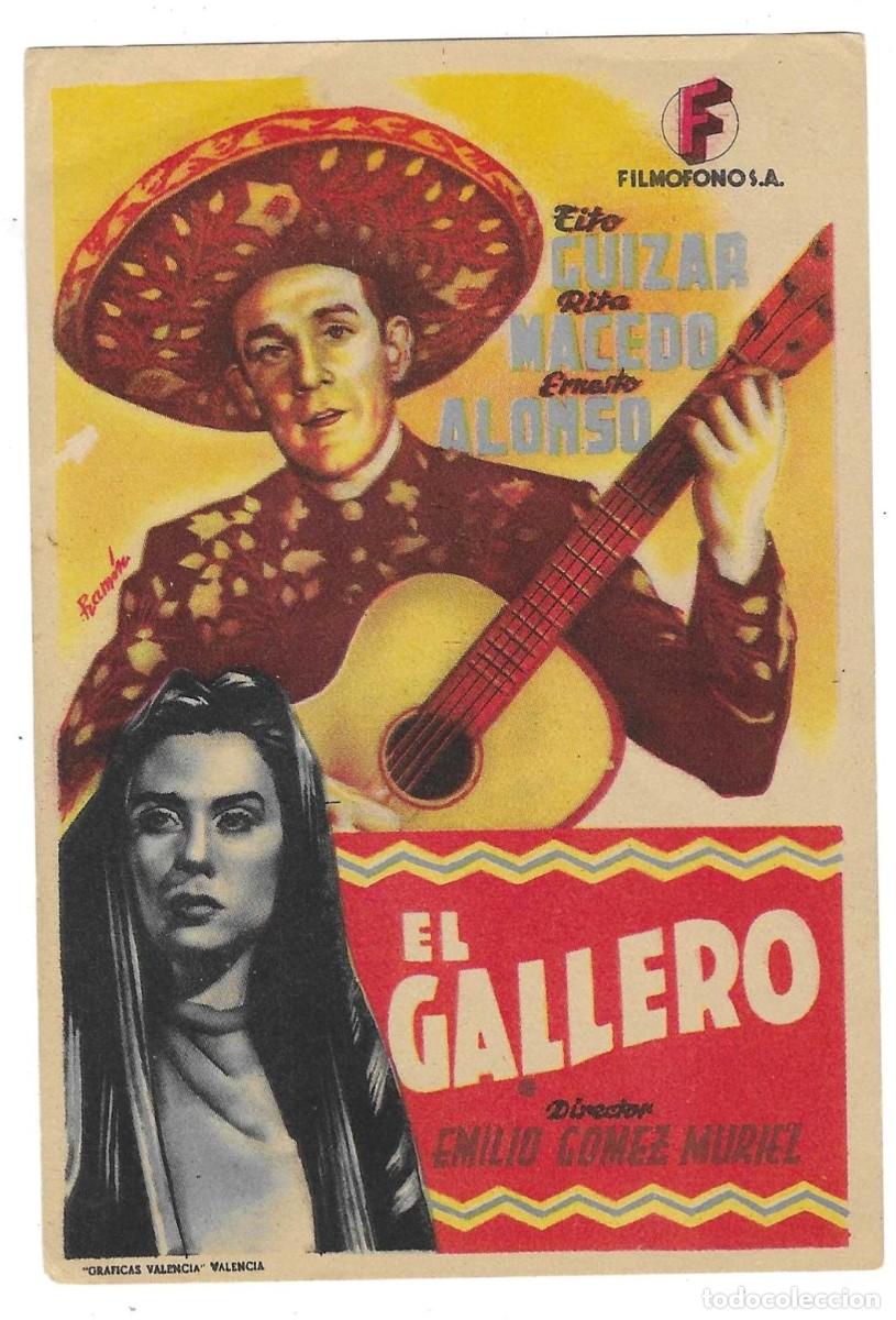 Cine: Programa Cine. El Caballero. Tito Guizar. 19-1786 - Foto 1