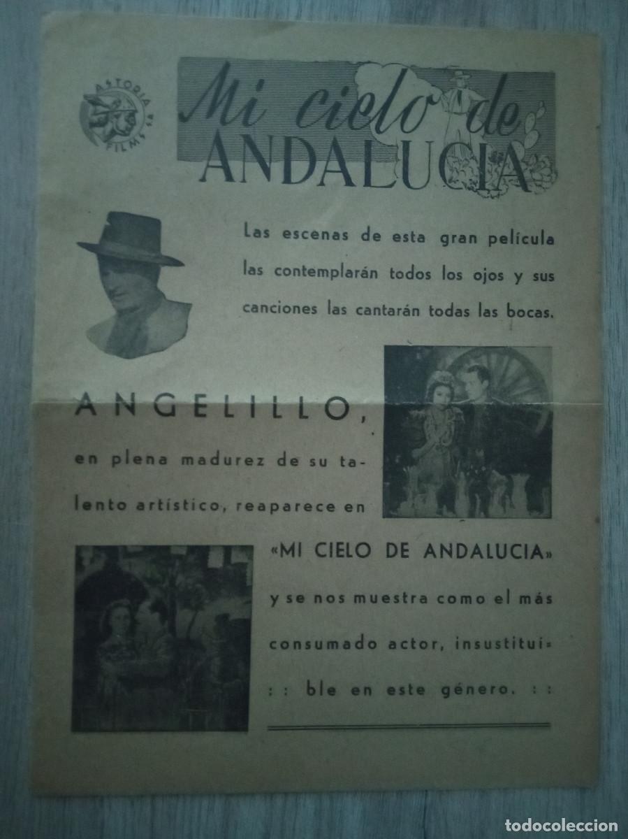 Cine: MI CIELO DE ANDALUCIA, ANGELILLO - Foto 1