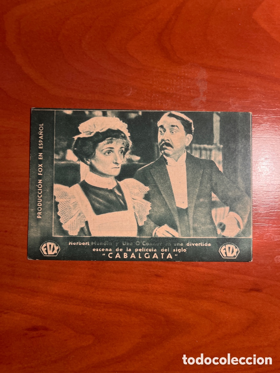 Cine: PROGRAMA DE MANO, CABALGATA, (PRODUCCI&Oacute;N FOX EN ESPA&Ntilde;OL) - Foto 1