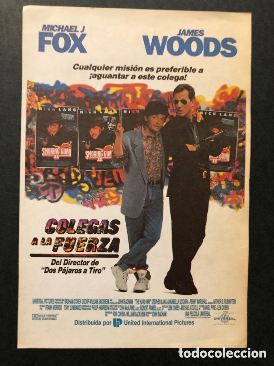 Cine: Programa colegas a la fuerza Michael J fox - Foto 1