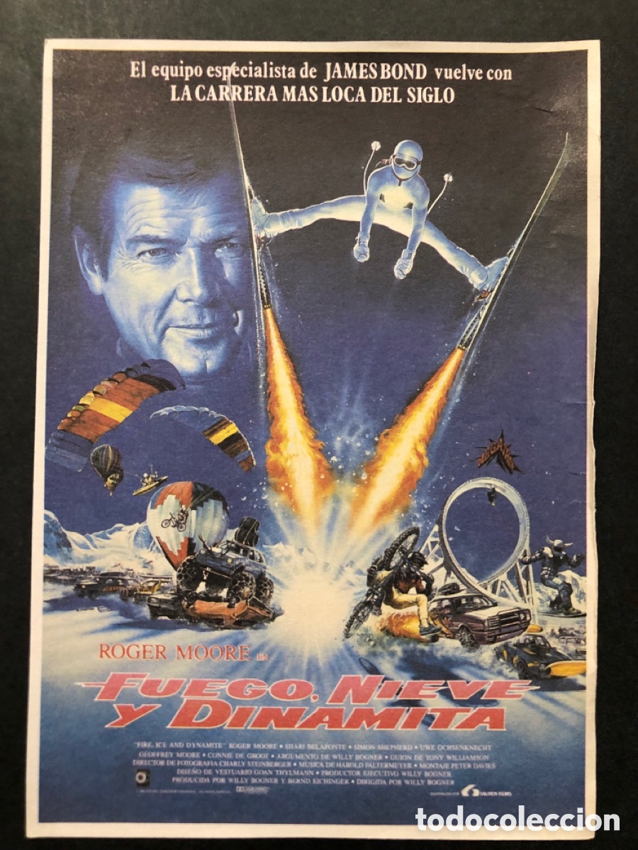 Cine: Programa fuego nieve y dinamita roger moore - Foto 1