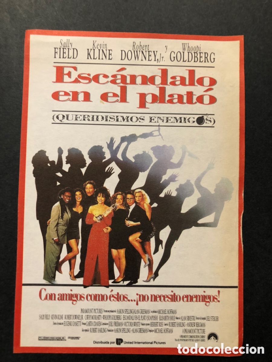 Cine: Programa esc&aacute;ndalo en el plato Sally field - Foto 1