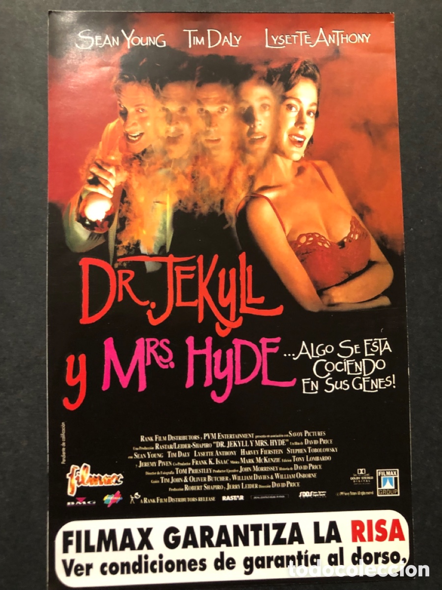 Cine: Programa de jekyll y mrs hyde Sean young - Foto 1