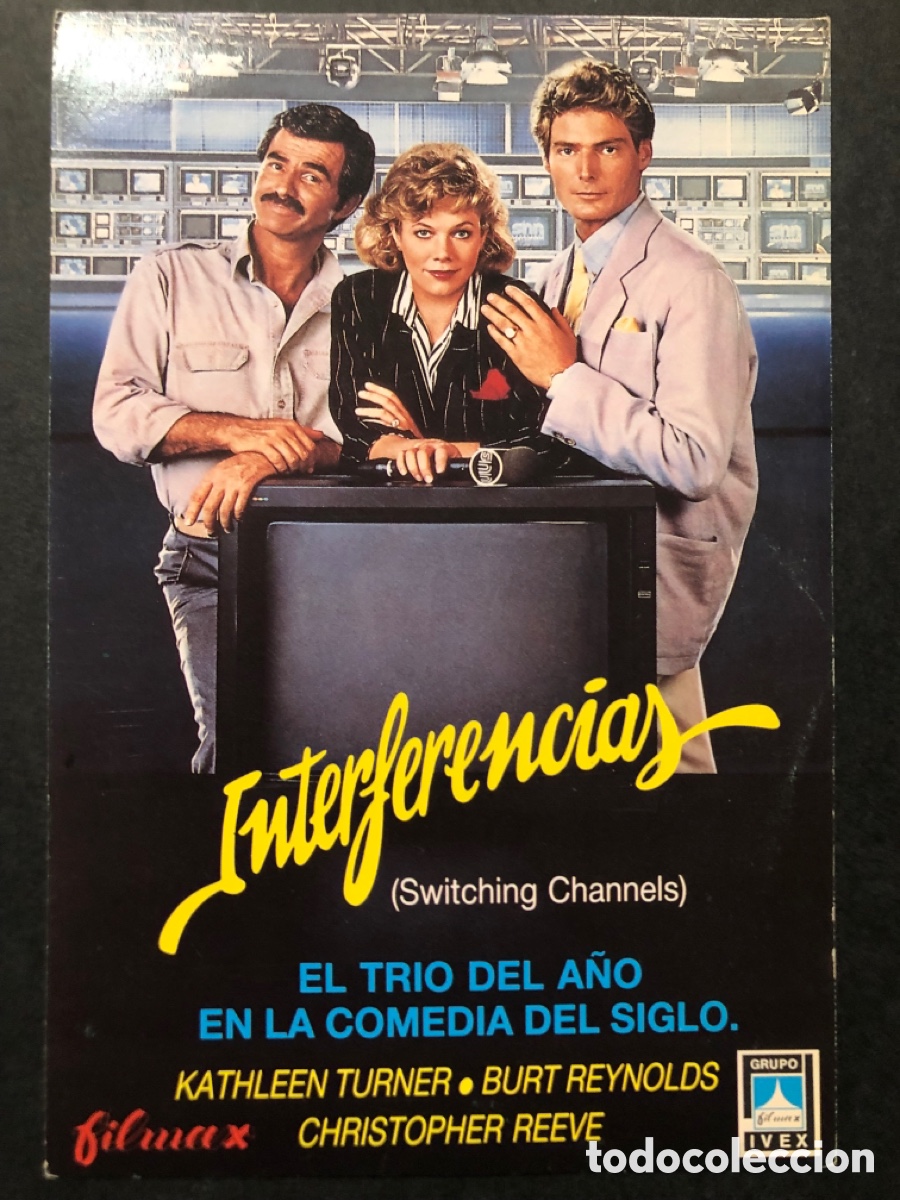 Cine: Programa interferencias christopher reeve kathleen turner - Foto 1