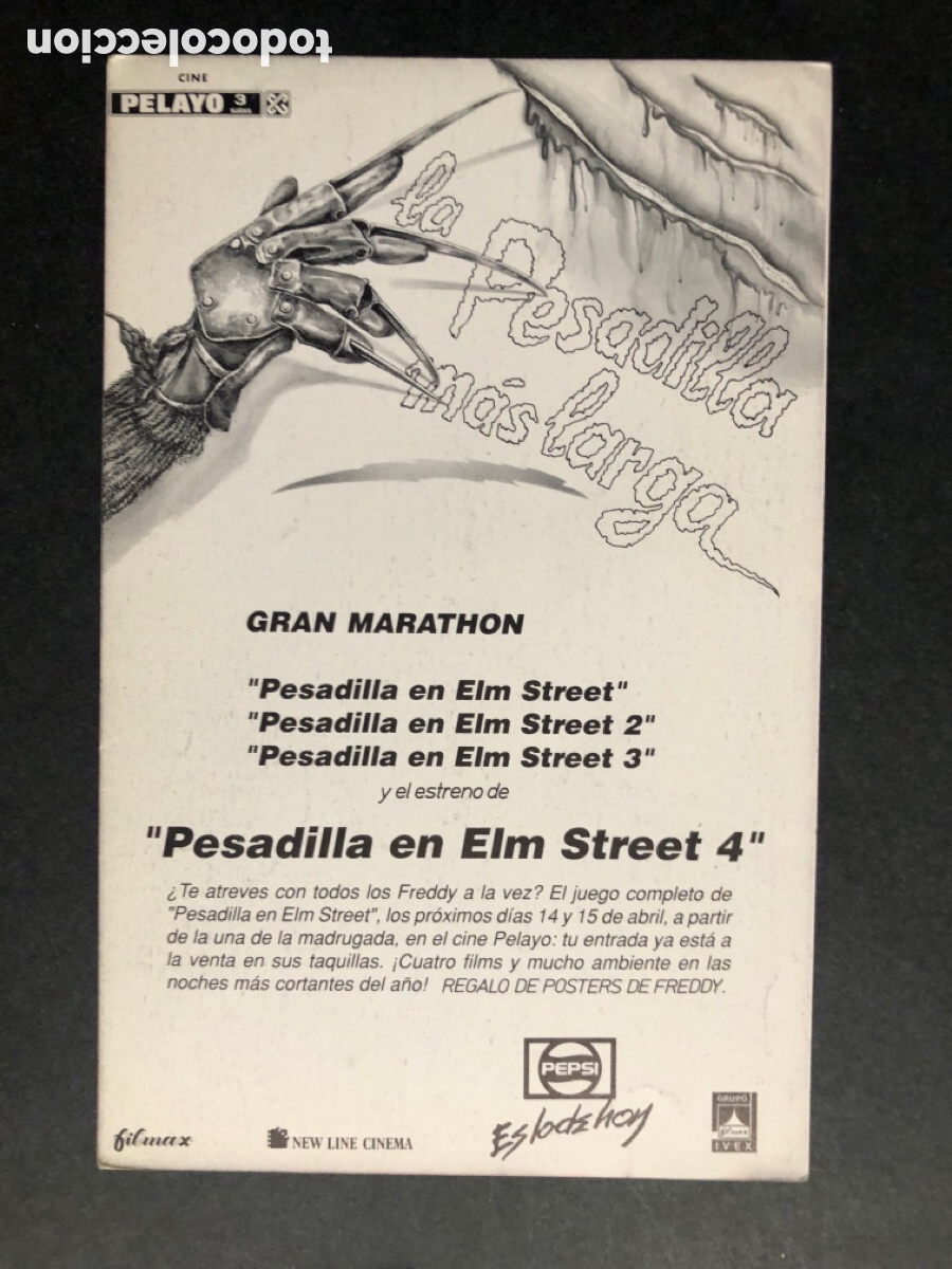 Cine: Programa pesadilla en Elm street 4 - Foto 2