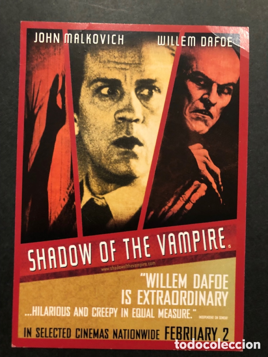 Cine: Programa la sombra del vampiro john malkovich - Foto 1