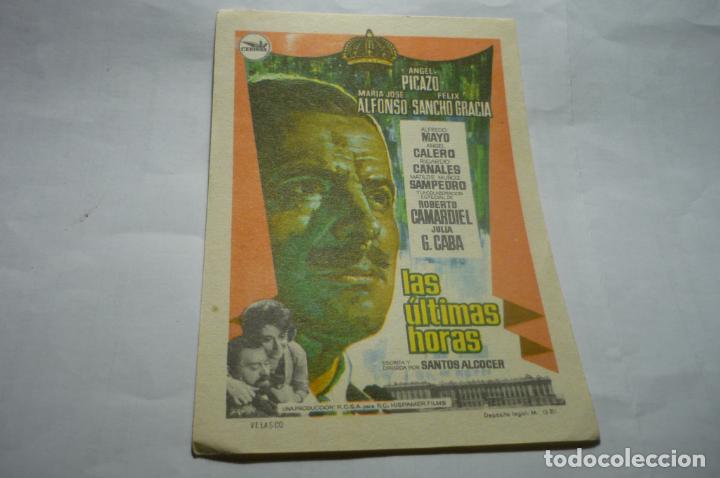 Cine: programa las ultimas horas- angel picazo - Foto 1