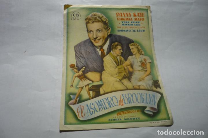 Cine: PROGRAMA EL ASOMBRO DE BROOKLYN.-DANNI KAYE PUBLICIDAD BARTRINA REUS - Foto 1