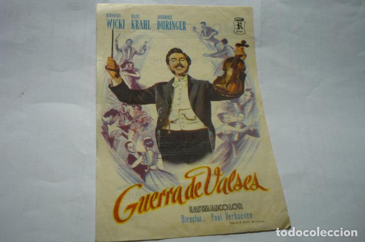 Cine: PROGRAMA GUERRA DE VALSES.- PUBLICIDAD MONTERROSA REUS - Foto 1