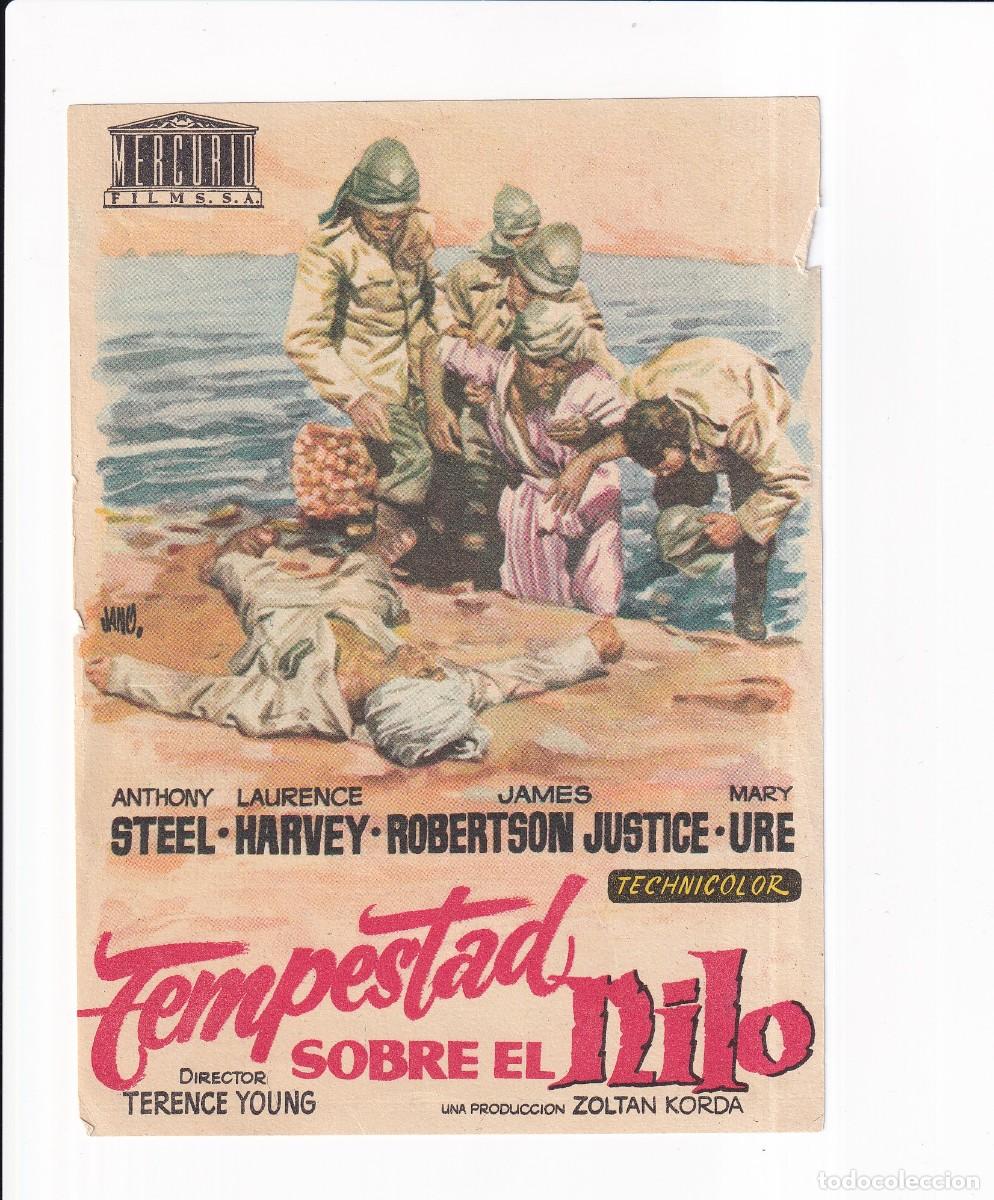 Cine: TEMPESTAD SOBRE EL NILO .- ANTHONY STEEL - Foto 1