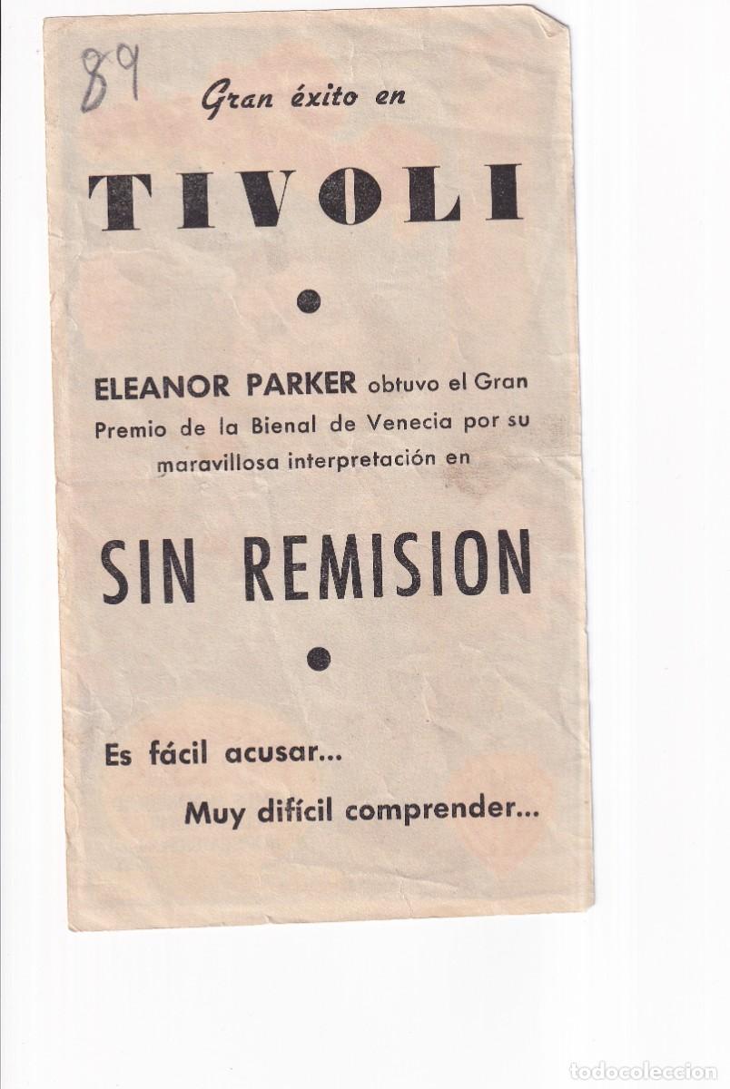 Cine: SIN REMISION .- ELCANOR PARKER - Foto 2